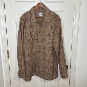 Rhythm men’s long sleeve XXL button up shirt